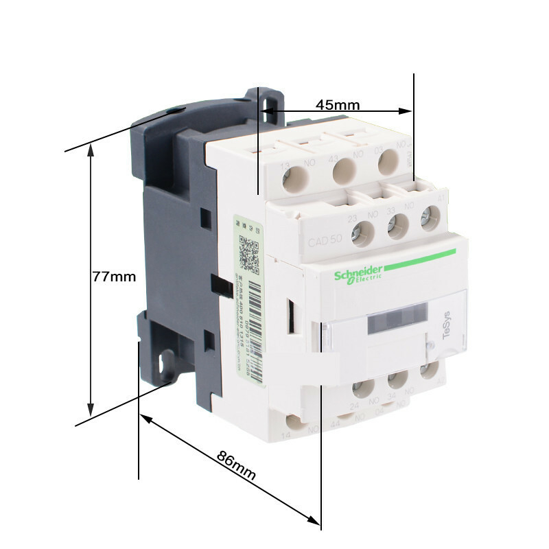 1Pcs NEW AC Contactor CAD32F7C CAD32M7C CAD50F7C CAD50M7C