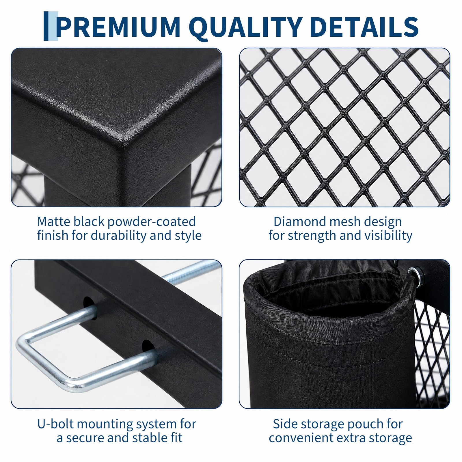 Heavy Duty Tractor Tool Box 24»’x10»x9» Multi-Function Tractor Accessories
