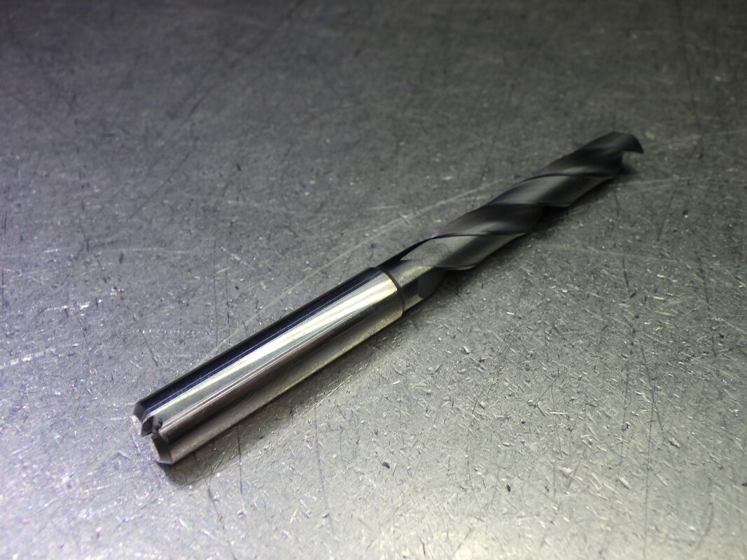 PCT 7.4mm Coolant Thru 5xD Carbide Drill 8mm Shank DXC0507400T9 (LOC1128C)