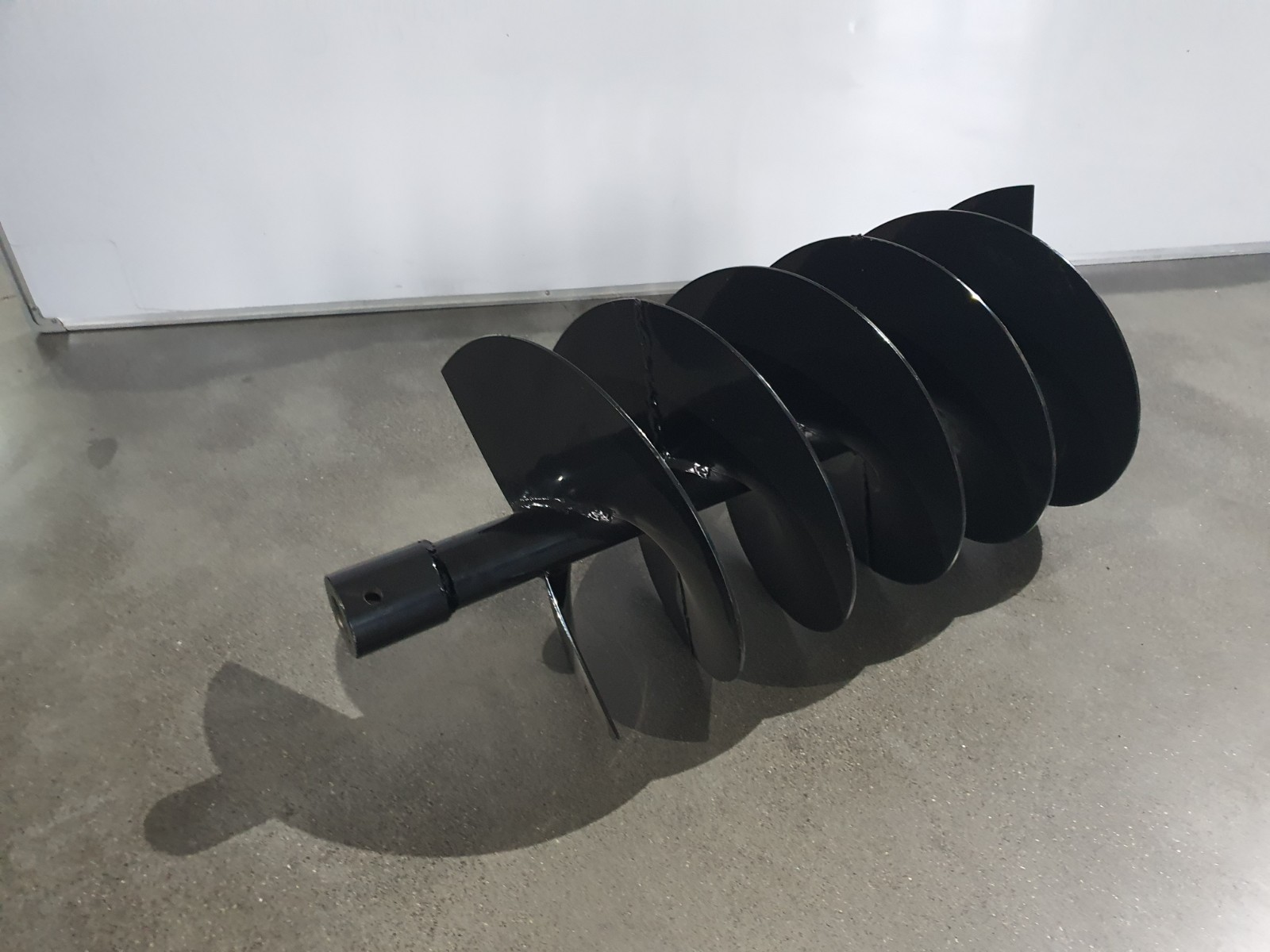 Agrotk Auger Post Hole Drill Bit Attachment 300mm Diameter For Mini Excavator