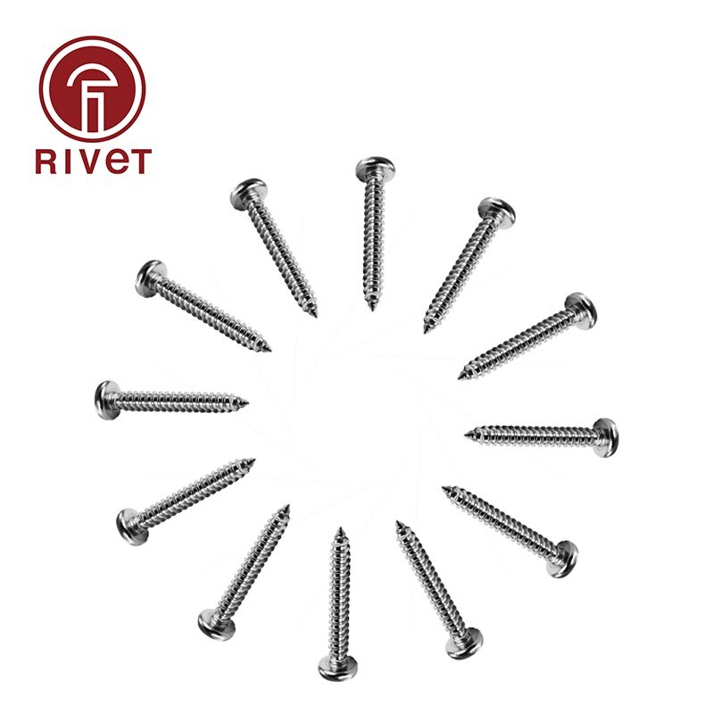 316 A4-70 Phillips Pan Round Head Self Tapping Wood Screw GB845 DIN EN ISO 7049