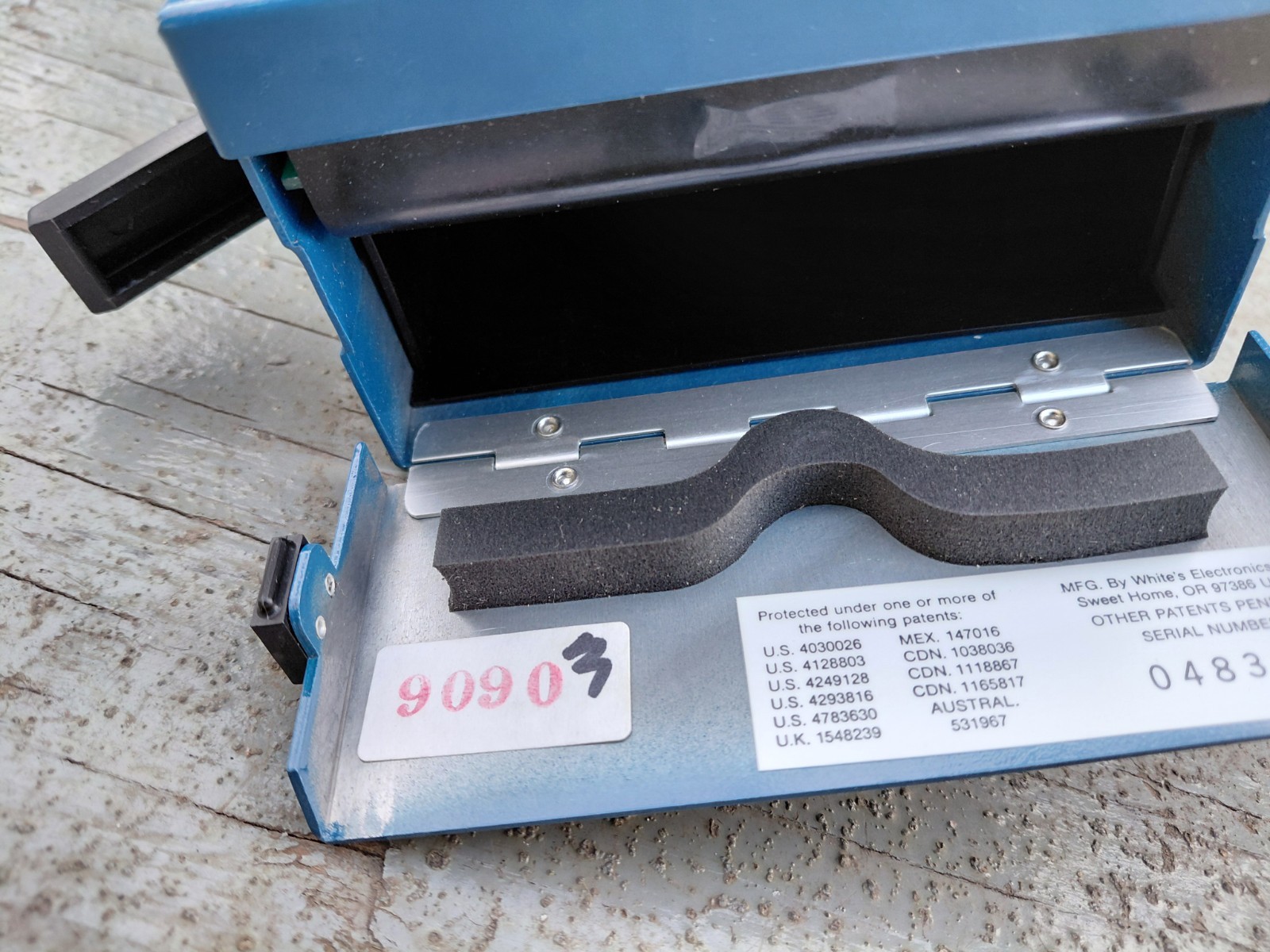 Whites COINMASTER 5500/D Series 3 Metal detector, near mint.