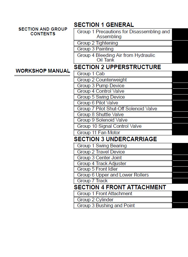HITACHI EX1200-6 Hydraulic Excavator Service Repair Shop Manual Printed