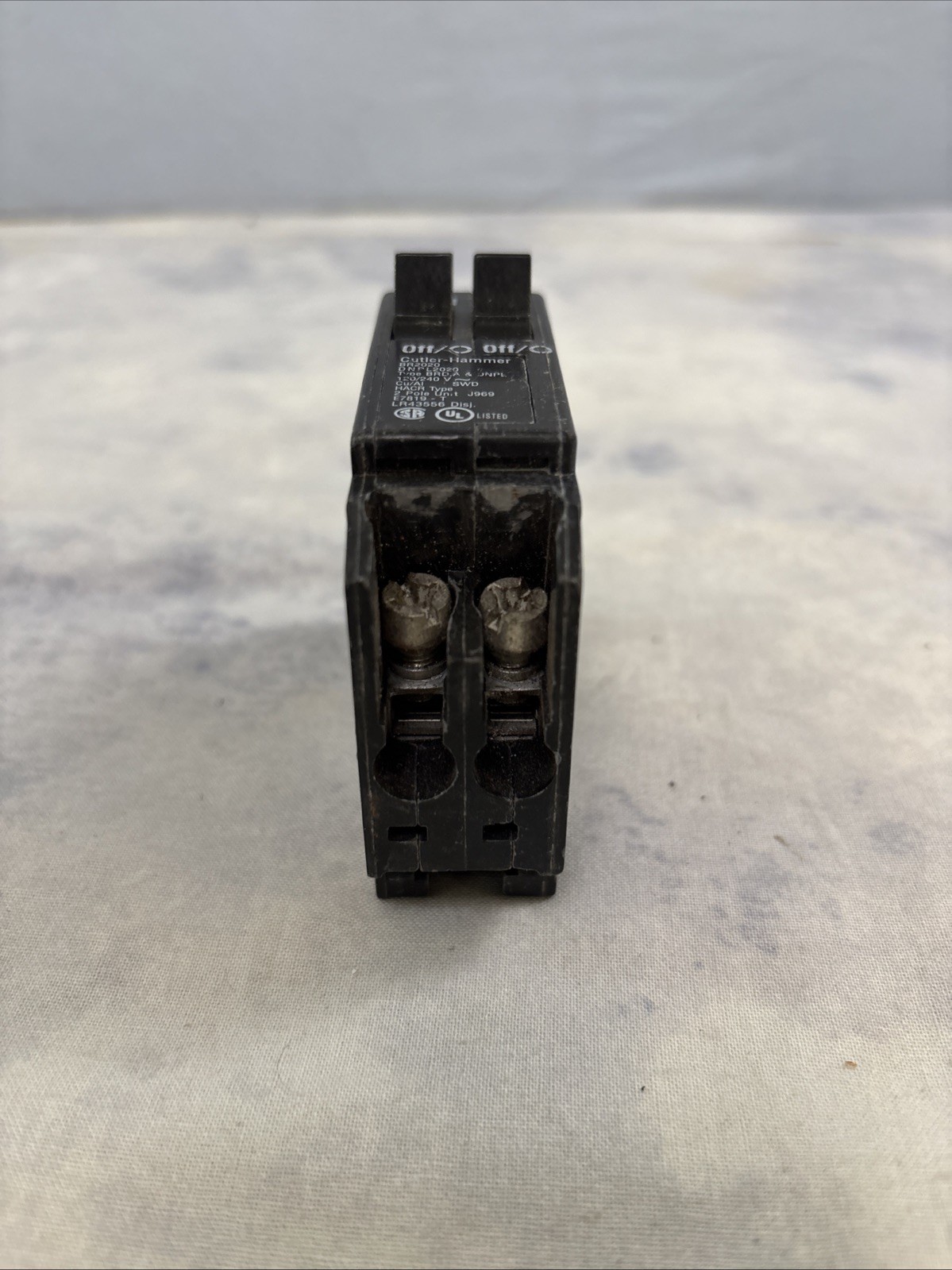BR2020 20/20 Amp 2 Pole 120/240V Type BRD,A&DNPL Circuit Breaker