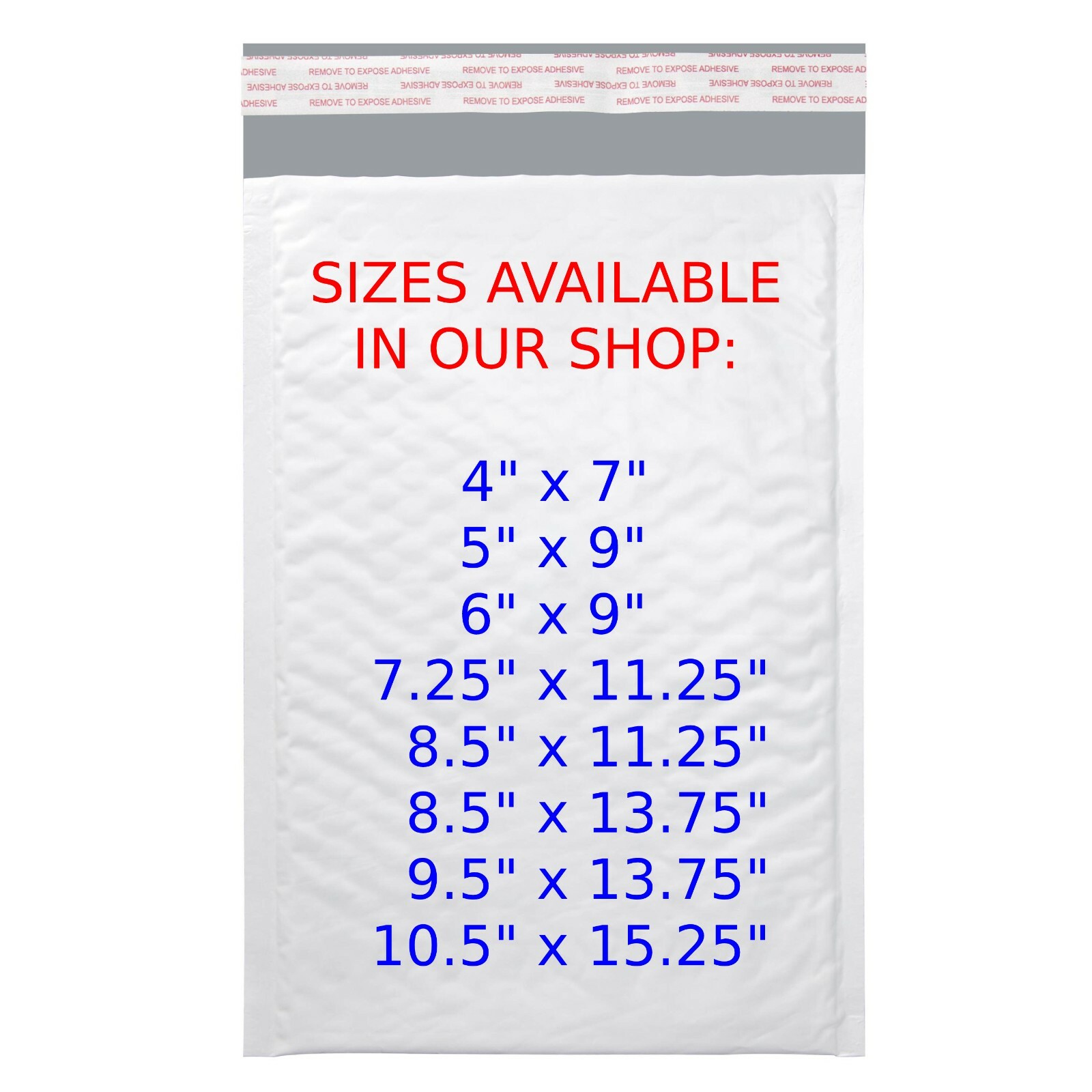 KSK Packaging 8.5″ x 11.25″ Poly Bubble Mailers Padded Envelopes