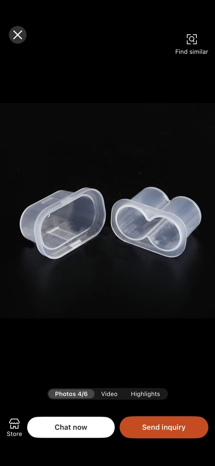 5 Pack of Peptide Storage Container Heavy Duty For 3ML Vials