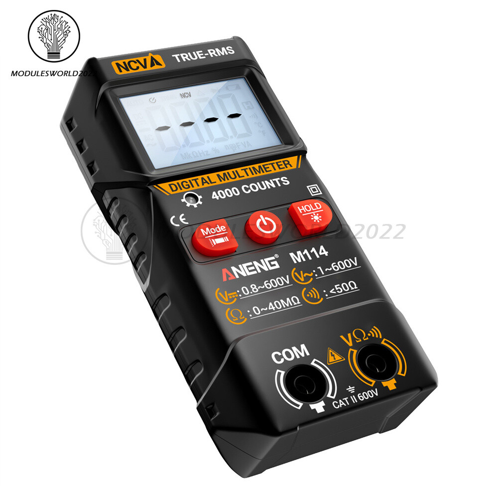 ANENG Digital Multimeter Automatic Voltmeter NCV Resistance Electrician Tester