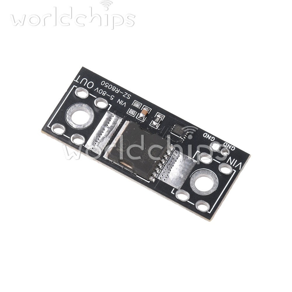 80V 50A Ideal Diode Module, 2mΩ Low Voltage Drop MOSFET for Power Supply