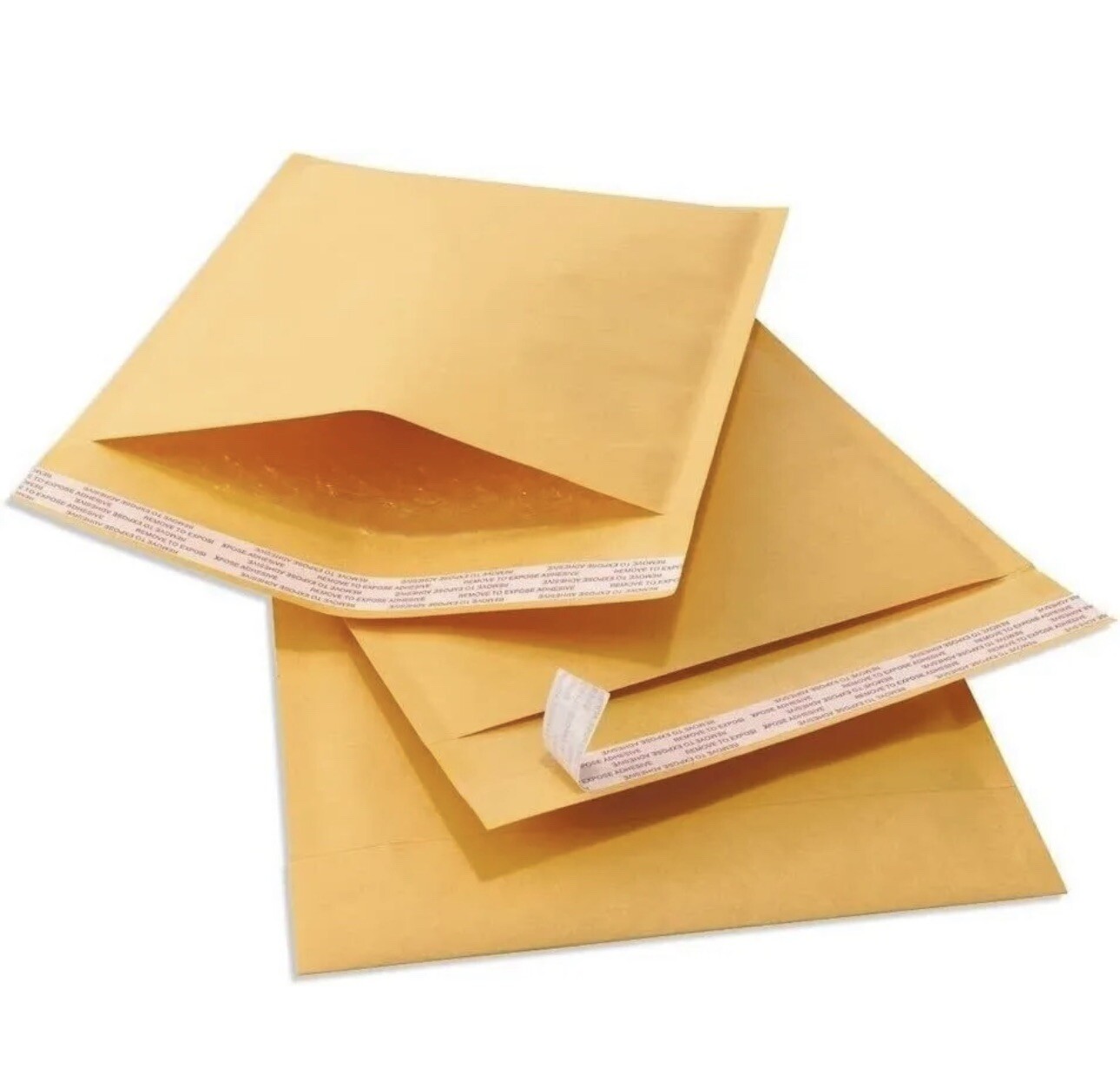 100 #3 8.5×14.5 Kraft Paper Bubble Padded Envelopes Mailers Case 8.5″x14.5