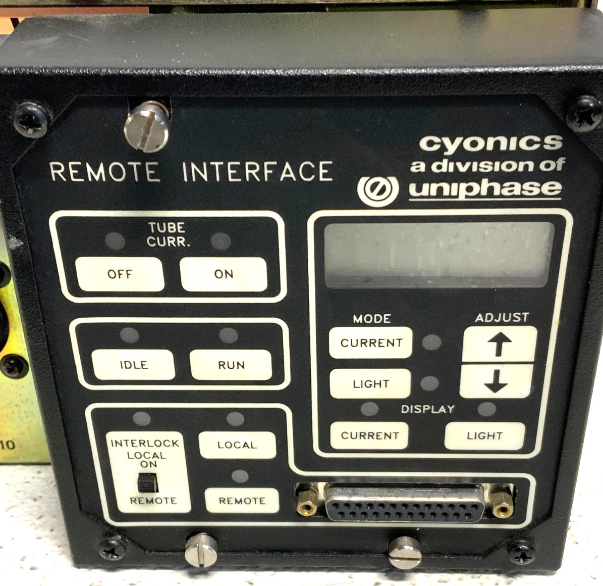 JDS Uniphase 2114P-20SLMD W JDS 2214R-40MLA Continuous Wave Argon Laser Head