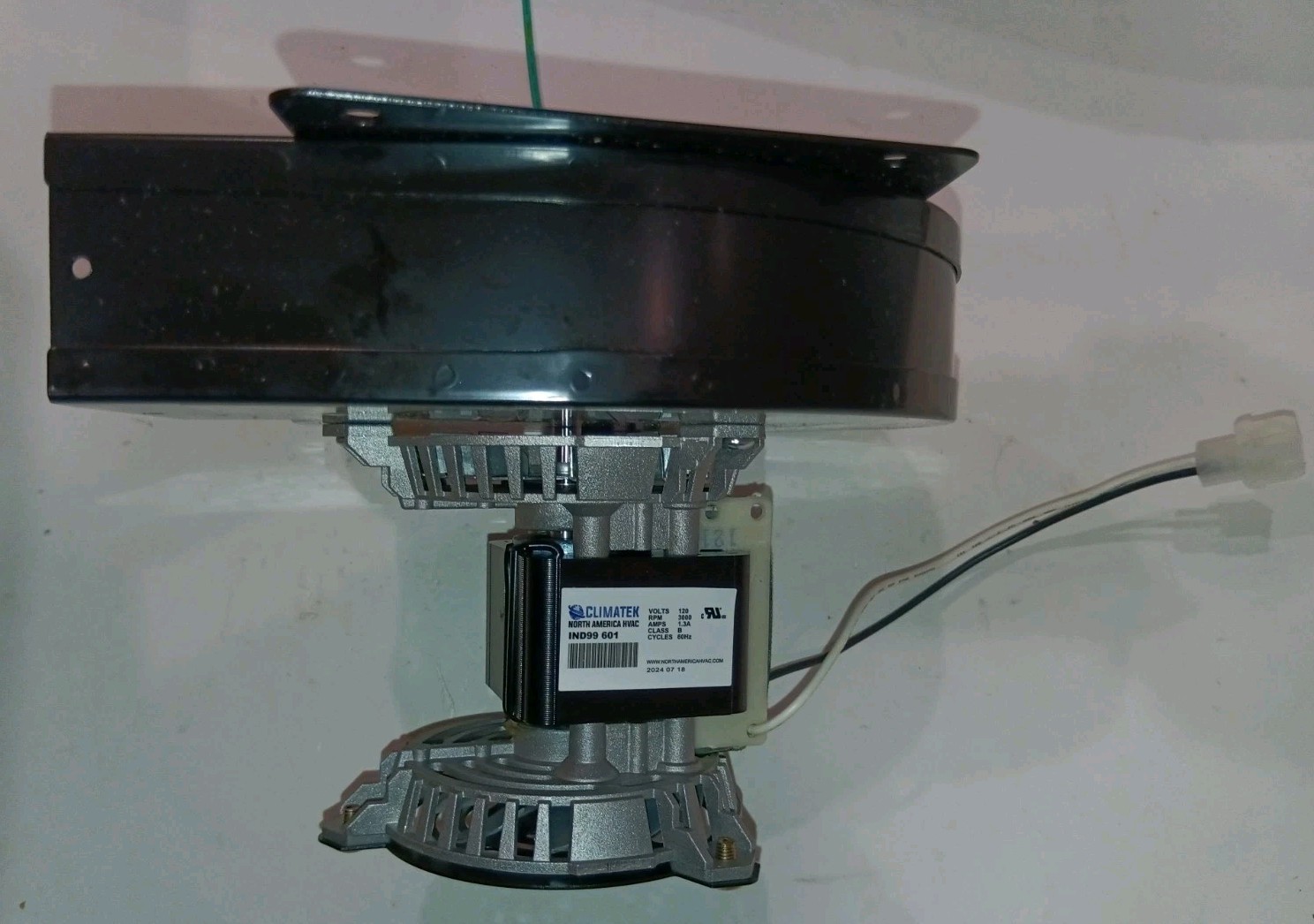 ClimaTek IND99 601 Furnace Draft Inducer Motor 120V 3000 RPM 1.3A New Open Box