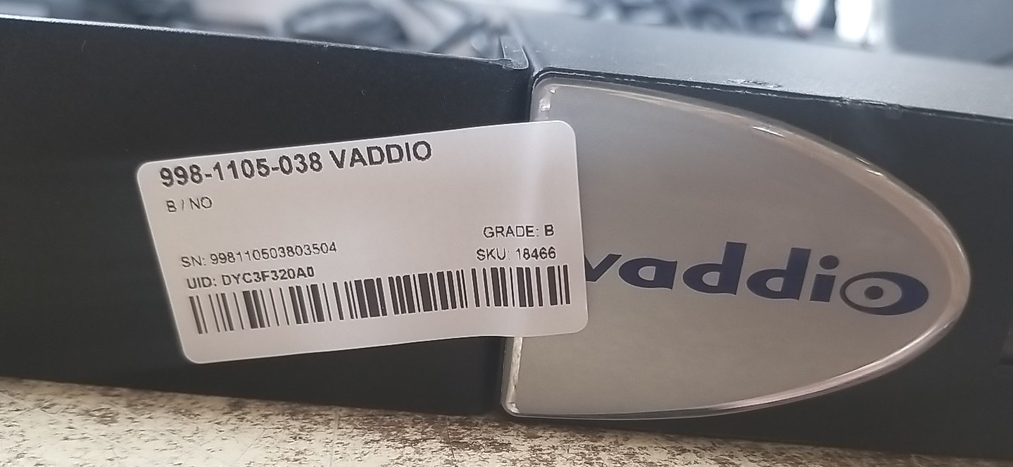 Vaddio 998-1105-038 Quick Connect USB Interface Camera Control. *READ⬇️*