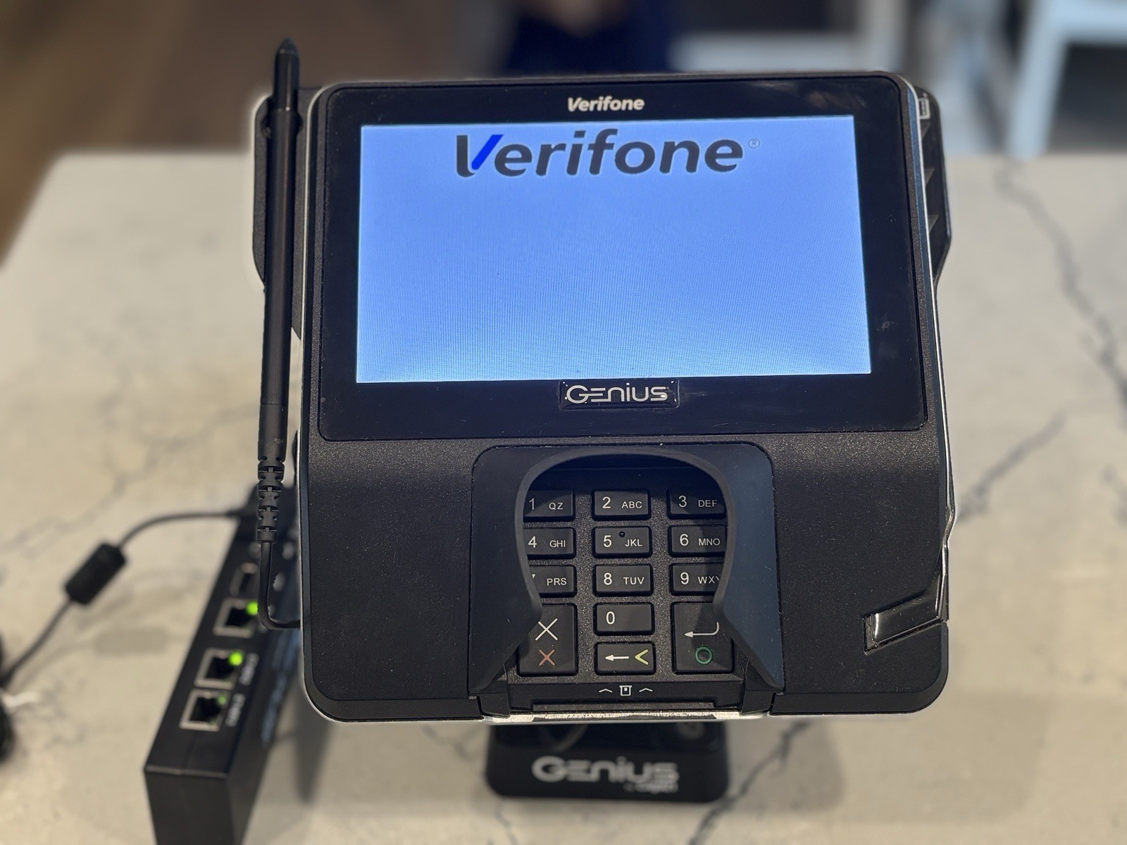 Verifone MX925 Genius Customer Engagement POS Payment Terminal ~ Tested Works