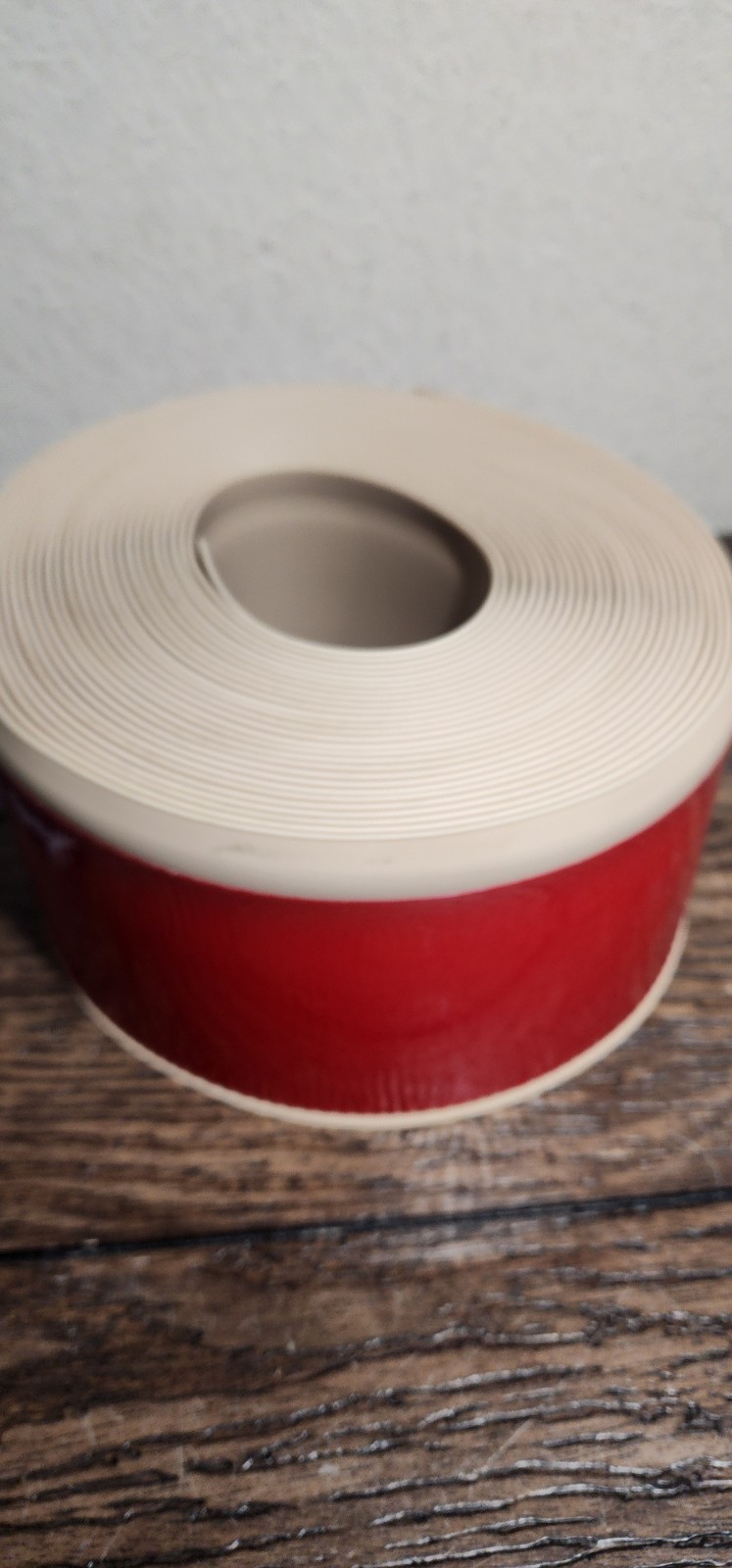 Vinyl Wall Base Baseboard Molding Trim 4″x 40FT Flexible Self Adhesive Beige New