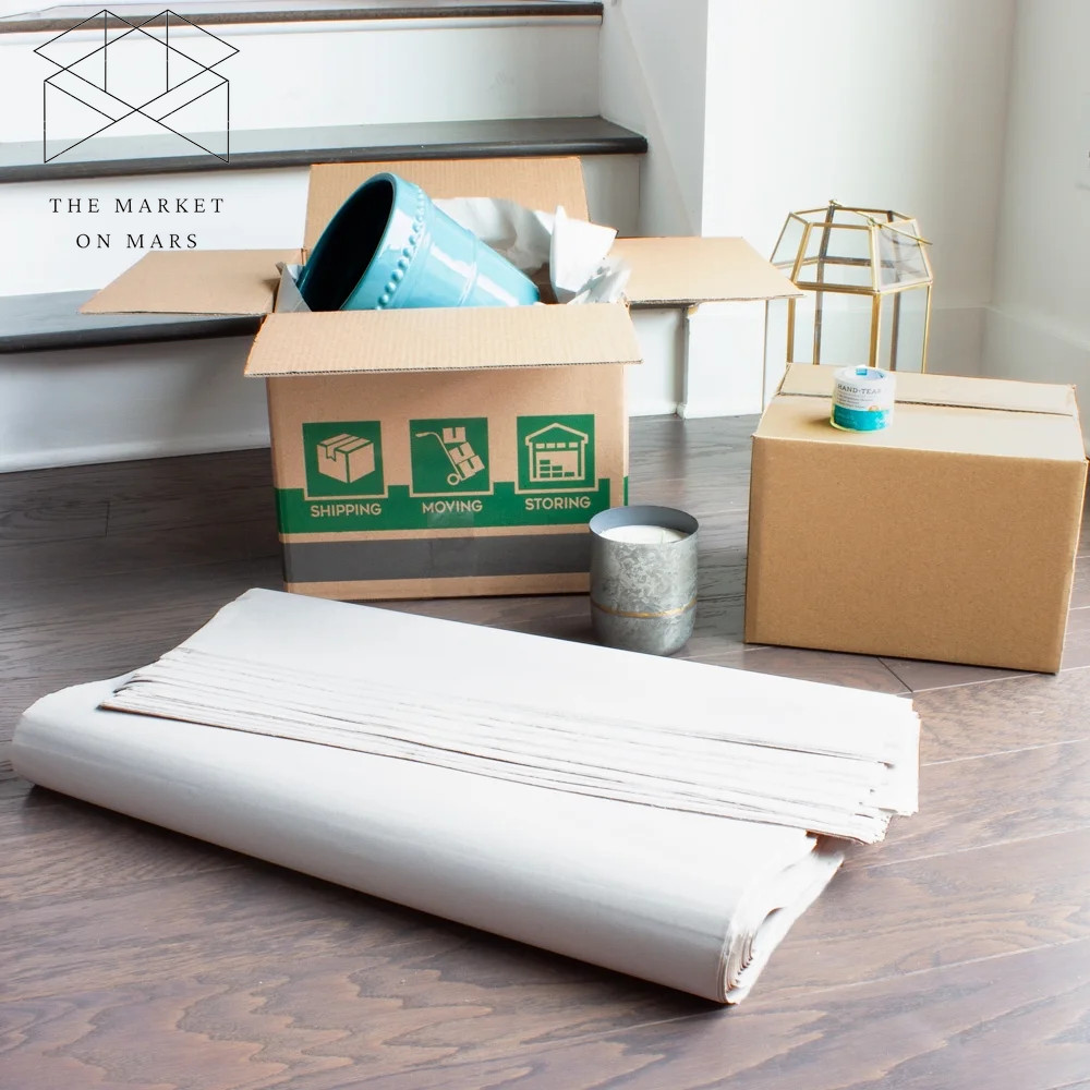 Packing Paper, 24 In. X 30 In., Unprinted, 500 Sheets 💪👌