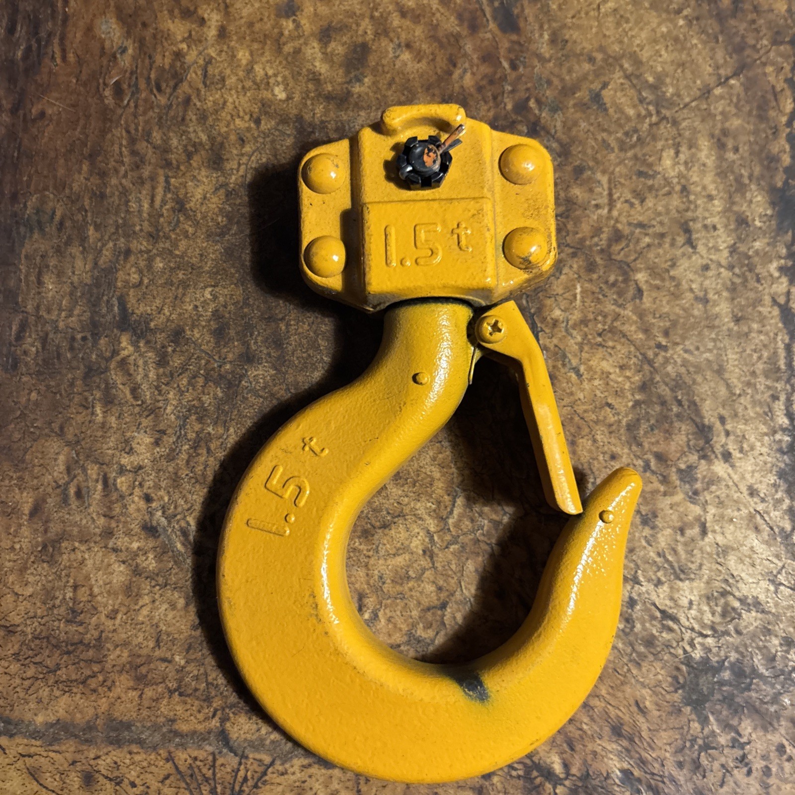 Harrington L5bu0151021 Bottom Hook For 1 1/2 Ton Lever Hoist