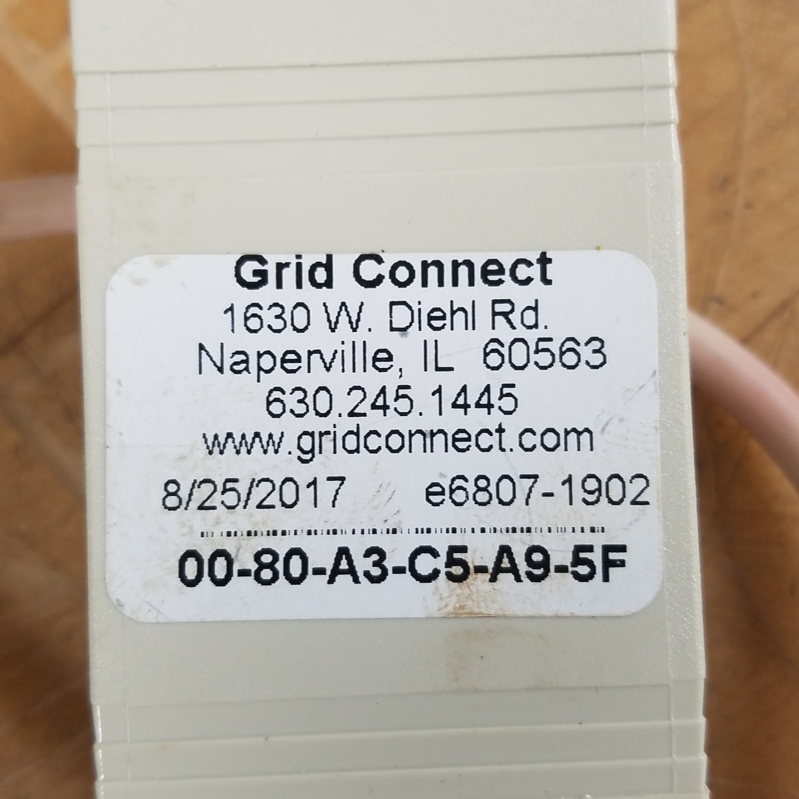 Grid Connect GC-NET232-PLUS-DCE-110 NET232+ Serial-Ethernet Adapter – USED