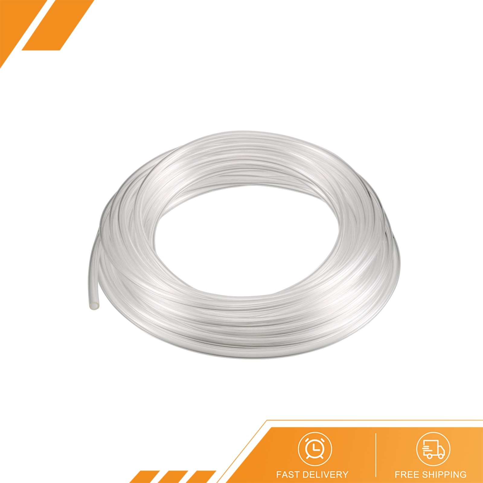 4mm x 2.5mm Polyurethane Pneumatic PU Air Tube Tubing Pipe Transparent 6M