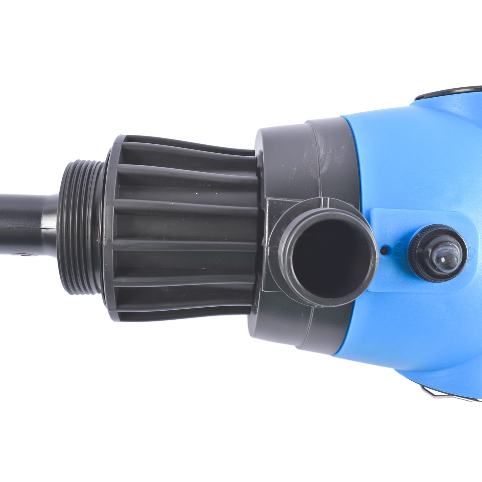 55gallon 120V AC/12VDC Blue Lever Action Barrel Pump for Windshield Washer Fluid