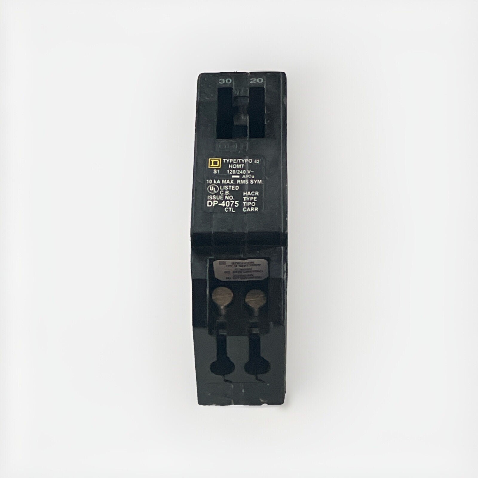 Square D HOMT3020 One 1P 30A One 1P 20A Tandem Circuit Breaker New! Free Ship!!