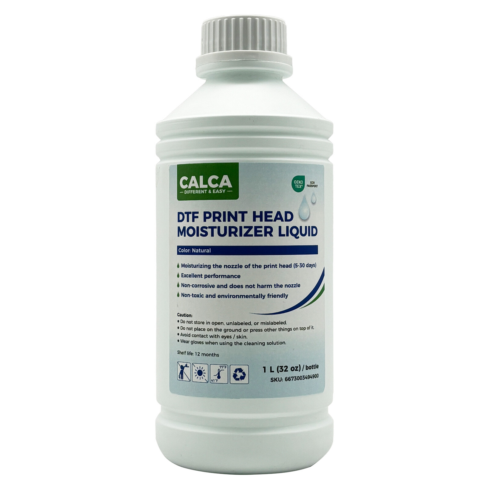 Direct to Transfer Film Printhead Moisturizing Liquid. 1L