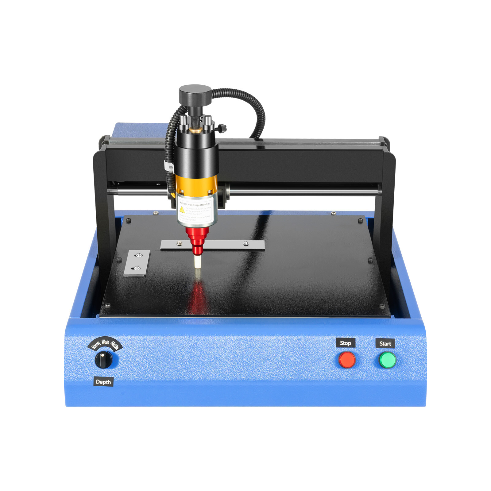 110V Electric Metal Marking Machine Dot Peen 200x150mm For Number Letter Label
