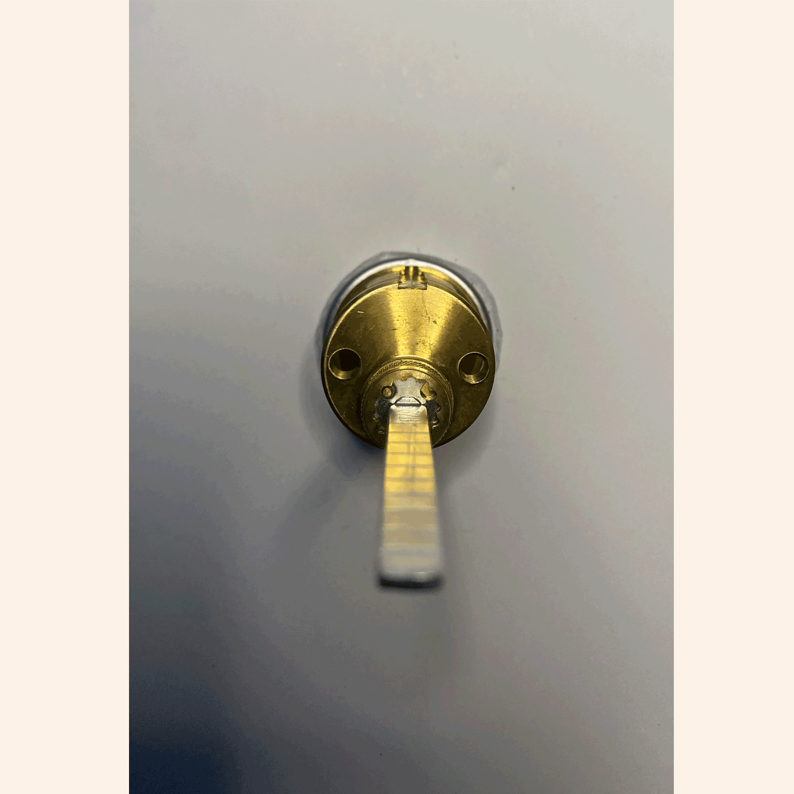 Kaba Ilco 7075SC10-26D Commercial Rim Cylinder Lock – Single Cylinder with 2 Key