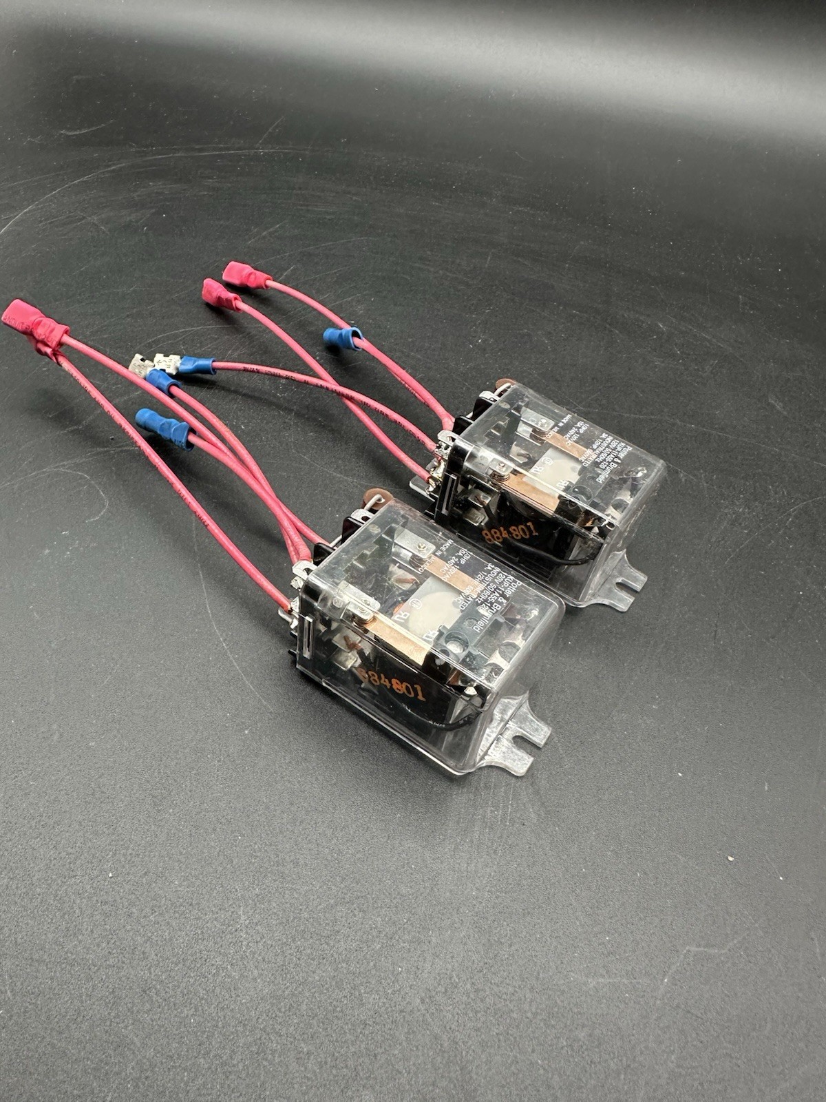 X2 Potter & Brumfield KUP-11A55-120 Plug-In Relay w/ Flange 120VAC Coil DPDT B44