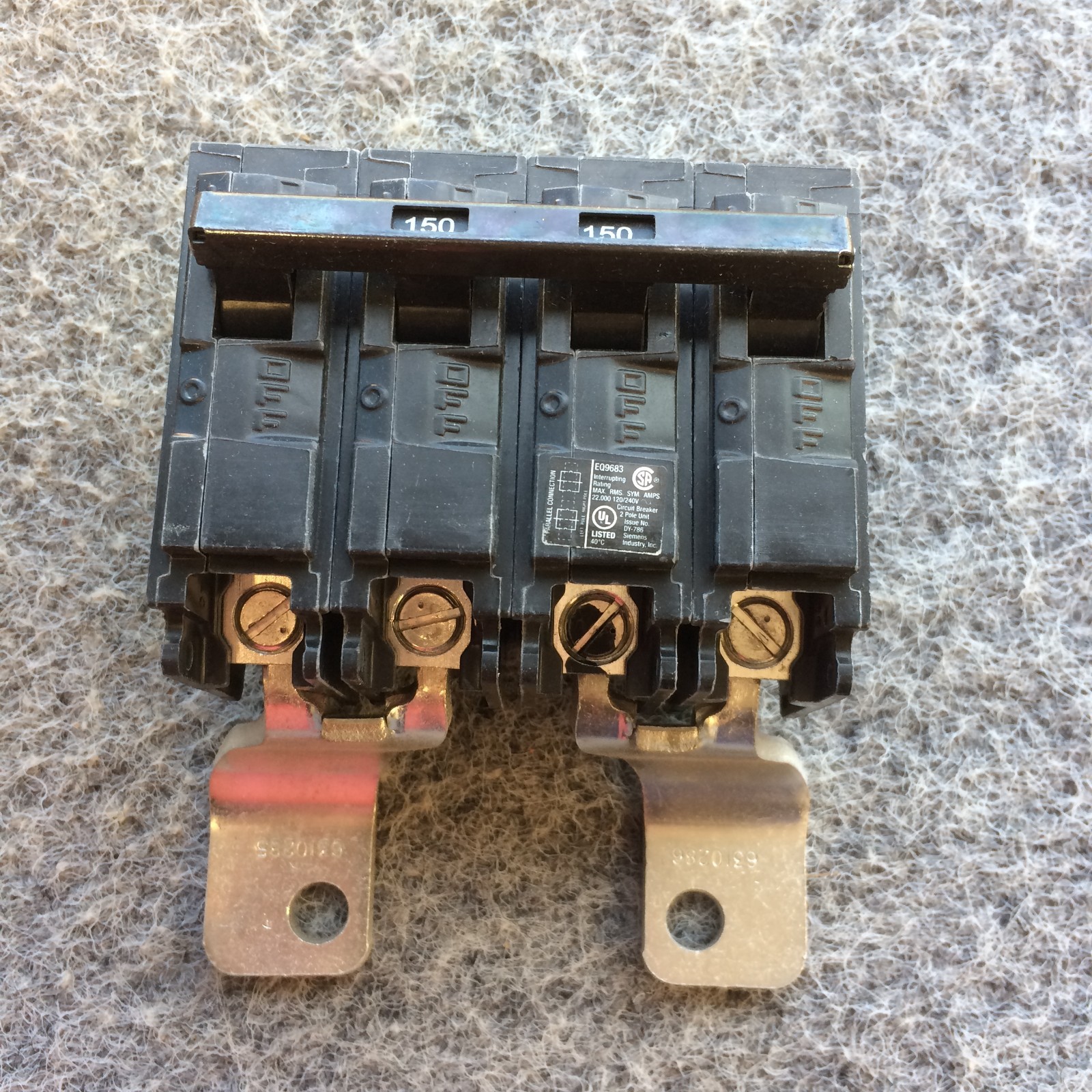 BRAND NEW OPEN BOX SEIMENS MAIN CIRCUIT BREAKER MBK150 150 Amp *Ships Fast*