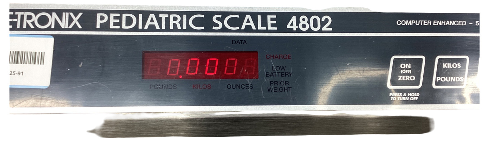 SCALE-TRONIX PEDIATRIC SCALE