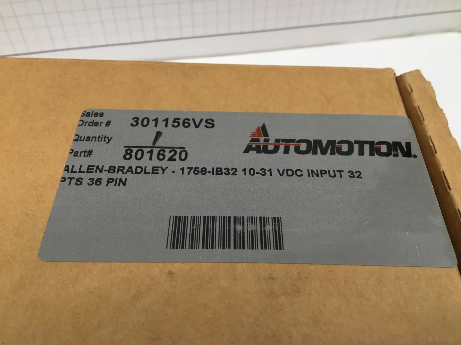 1756-IB32 ALLEN BRADLEY INPUT MODULE Ser A, NEW Texas, No Ter Block