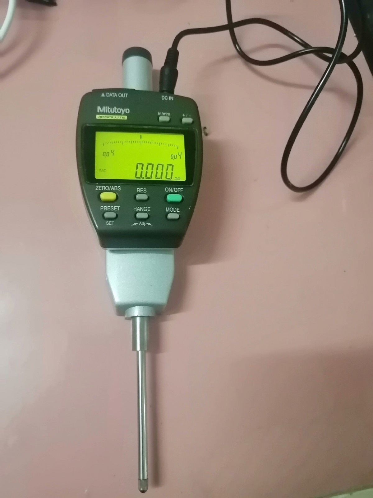 Mitutoyo ID-F150E 543-554-1 Absolute Digital Indicator. W/Power Cord