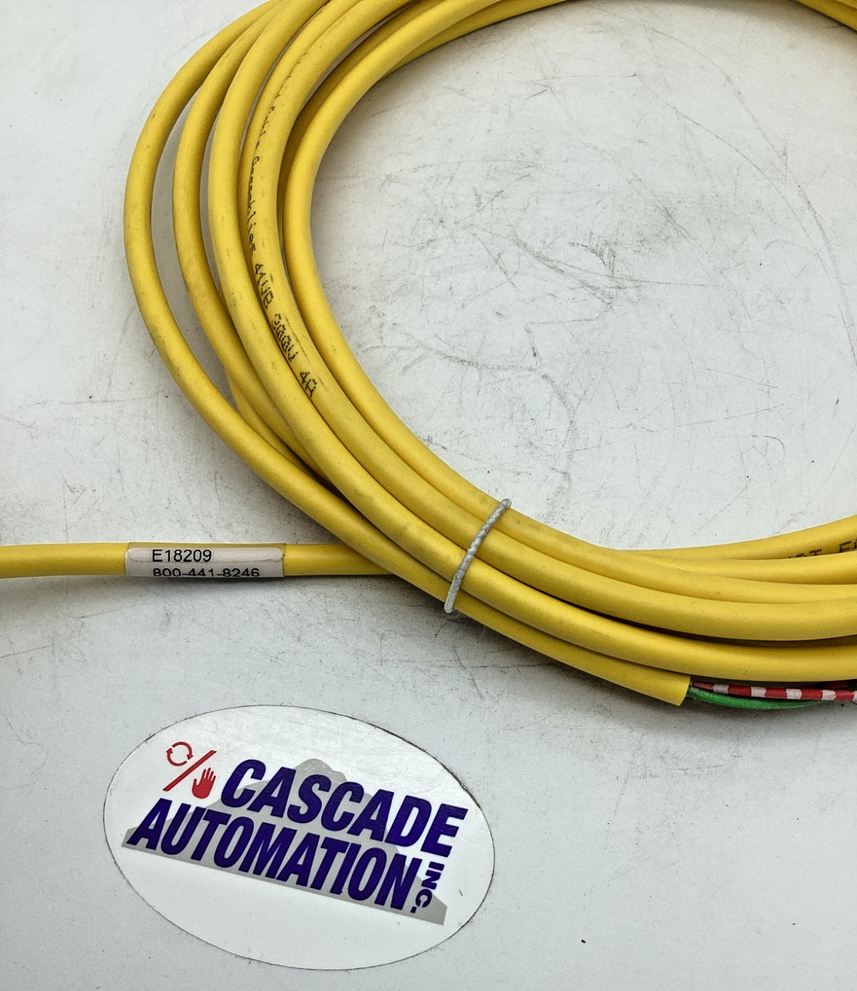 LOT OF 3 IFM EFECTOR E18209 SENSOR CABLE 1/2″ 3-PIN RIGHT ANGLE 5M (NOS)