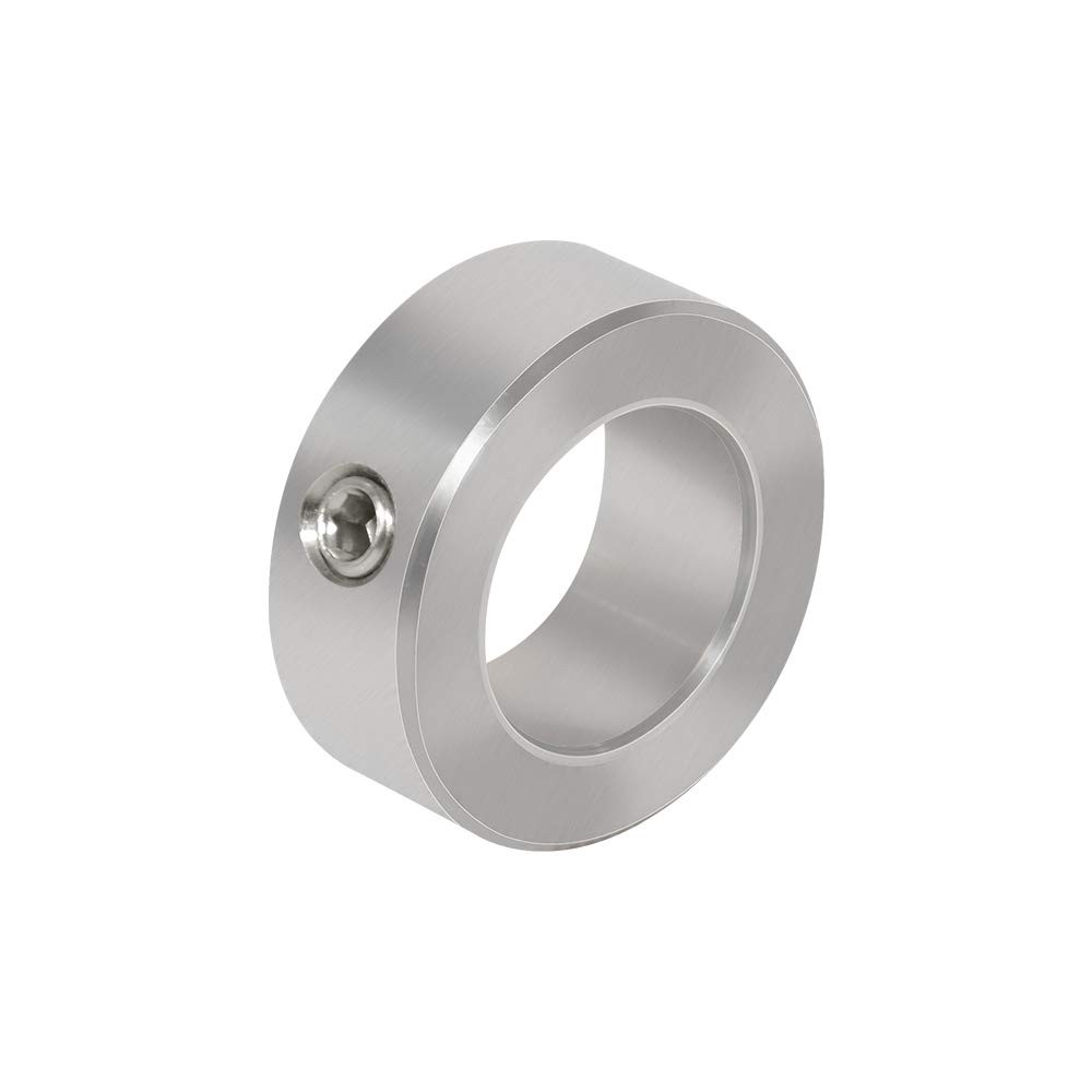 AZSSMUK 1/2″ Bore Shaft Collars of Metal Stainless Steel w/Set Screw,4piece