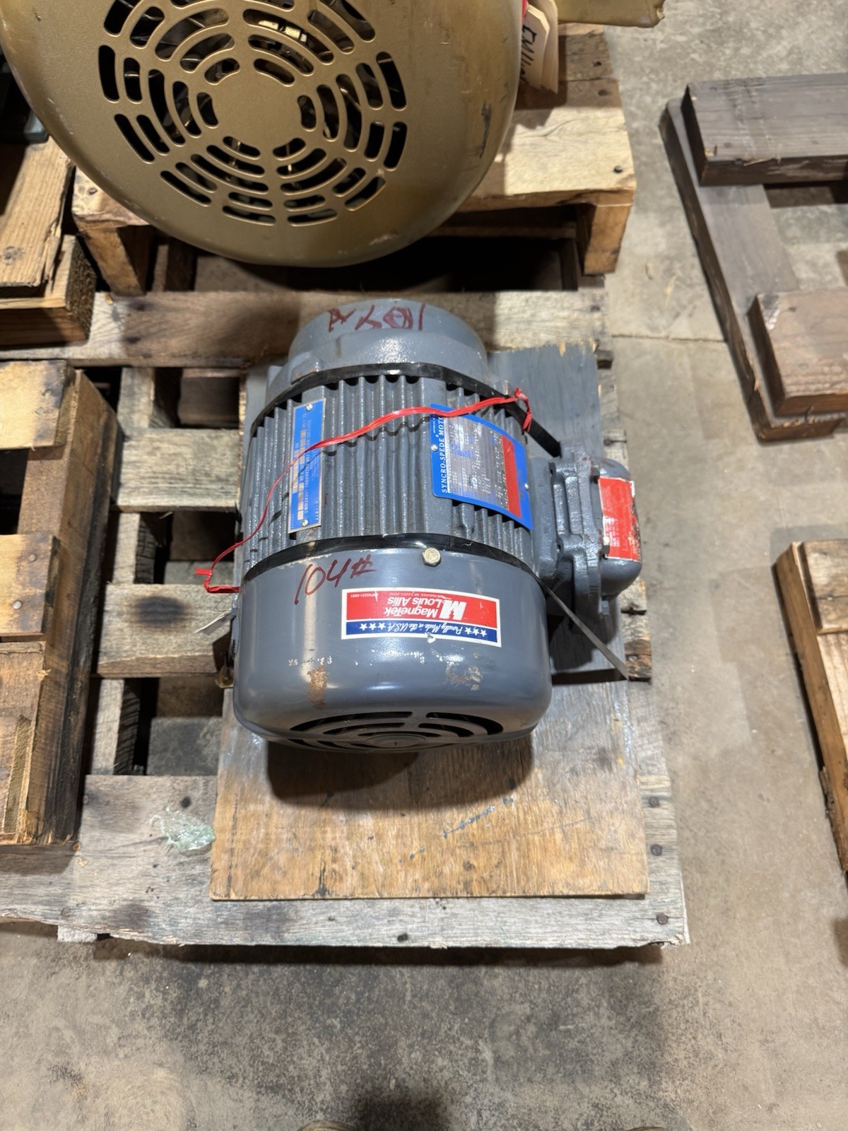 NEW MagneTek 1HP Explosion Proof Ac Induction Motor Three Phase 182YZ Frame
