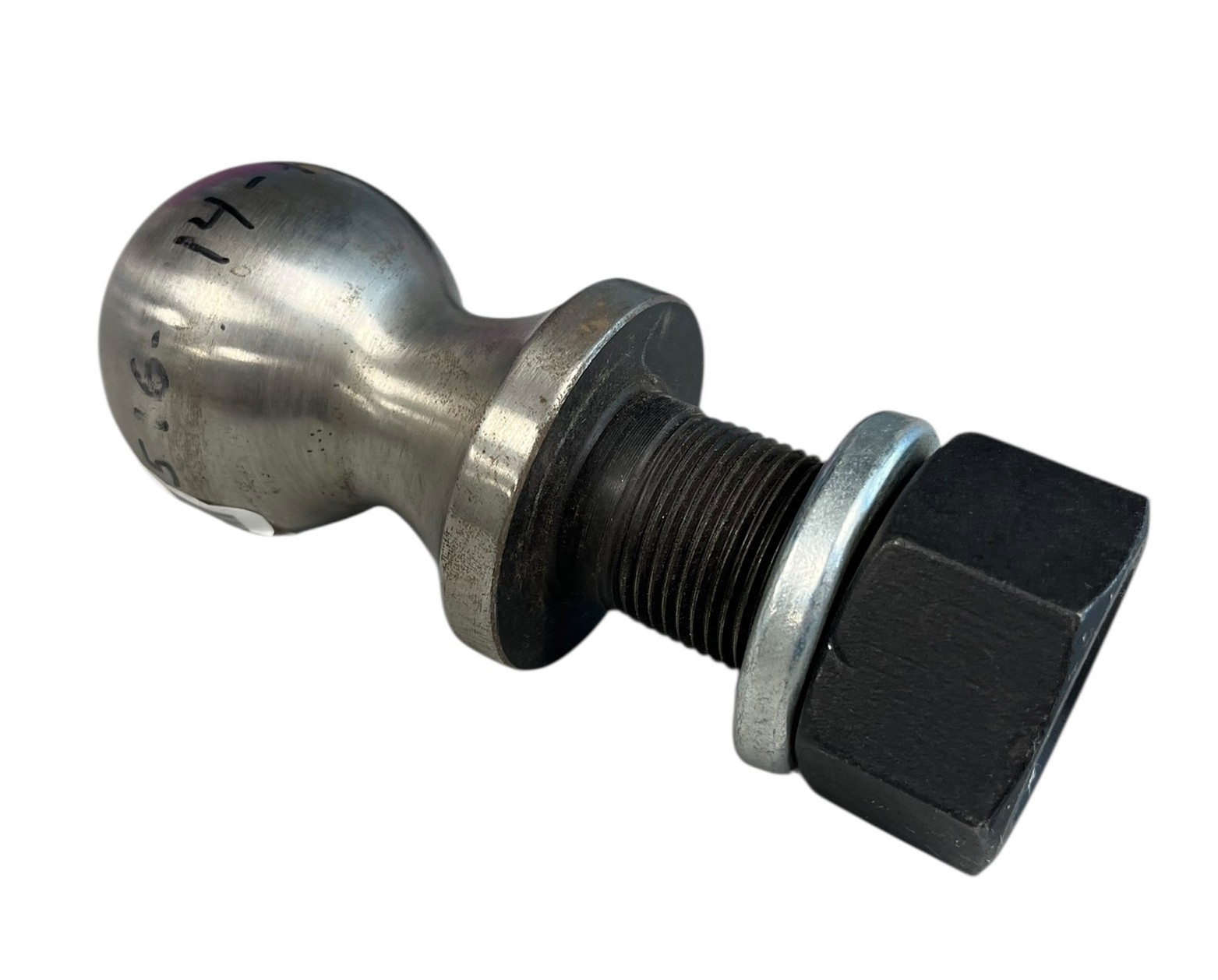 Wallace Forge 30K Machined 2-5/16″ Hitch Ball 1-1/4″ X 2-5/8″ Shank- 2516-114-HT