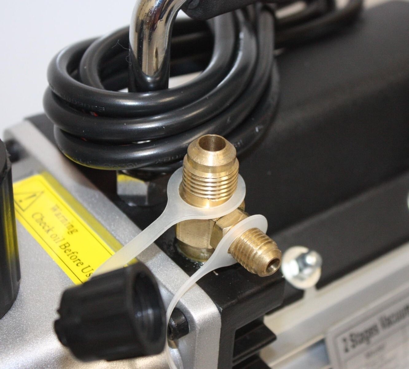 Two Stage 3.5CFM AC HVAC Vacuum Pump 1/3HP 110V R134A MEDICAL, PRINTING, PACKING