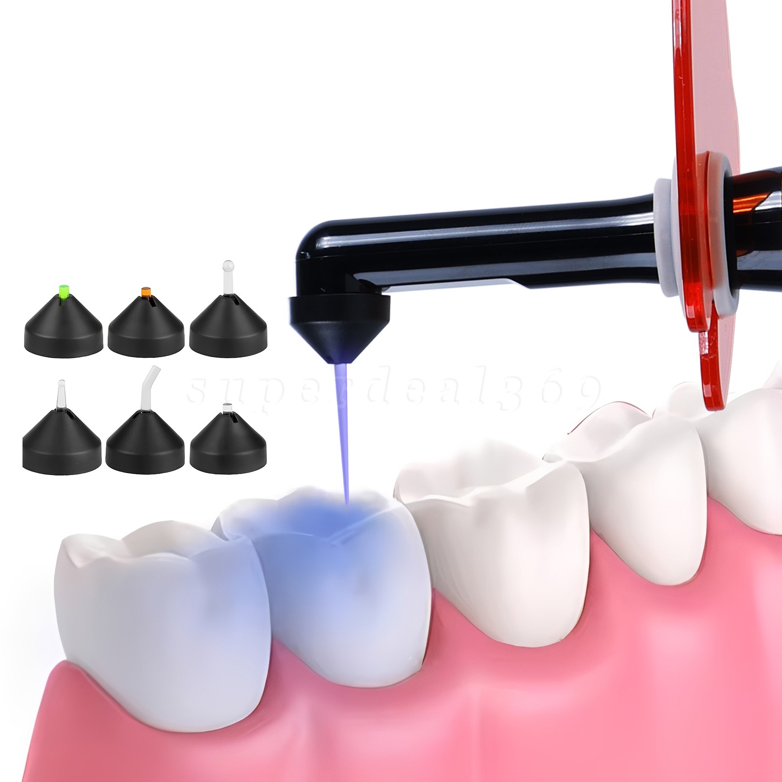 Dentist Dental LED Curing Light Lamp Wireless Cordless Resin Cure 5W 2000mW/cm²