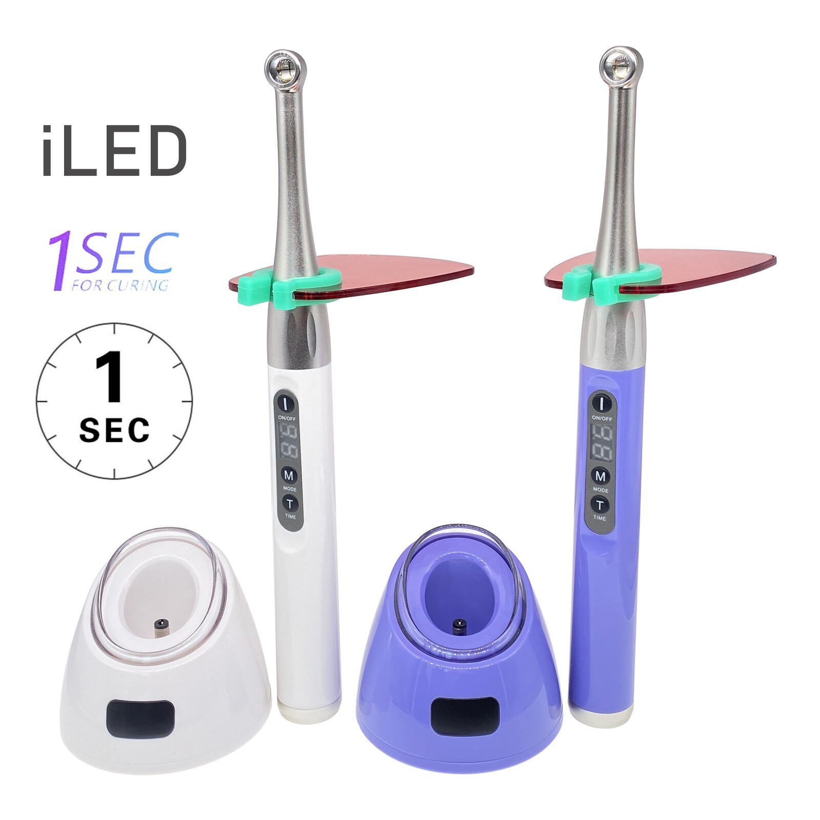 Dental iLed 1 Second Curing Light LED Curing Lamp 2500mw/cm²