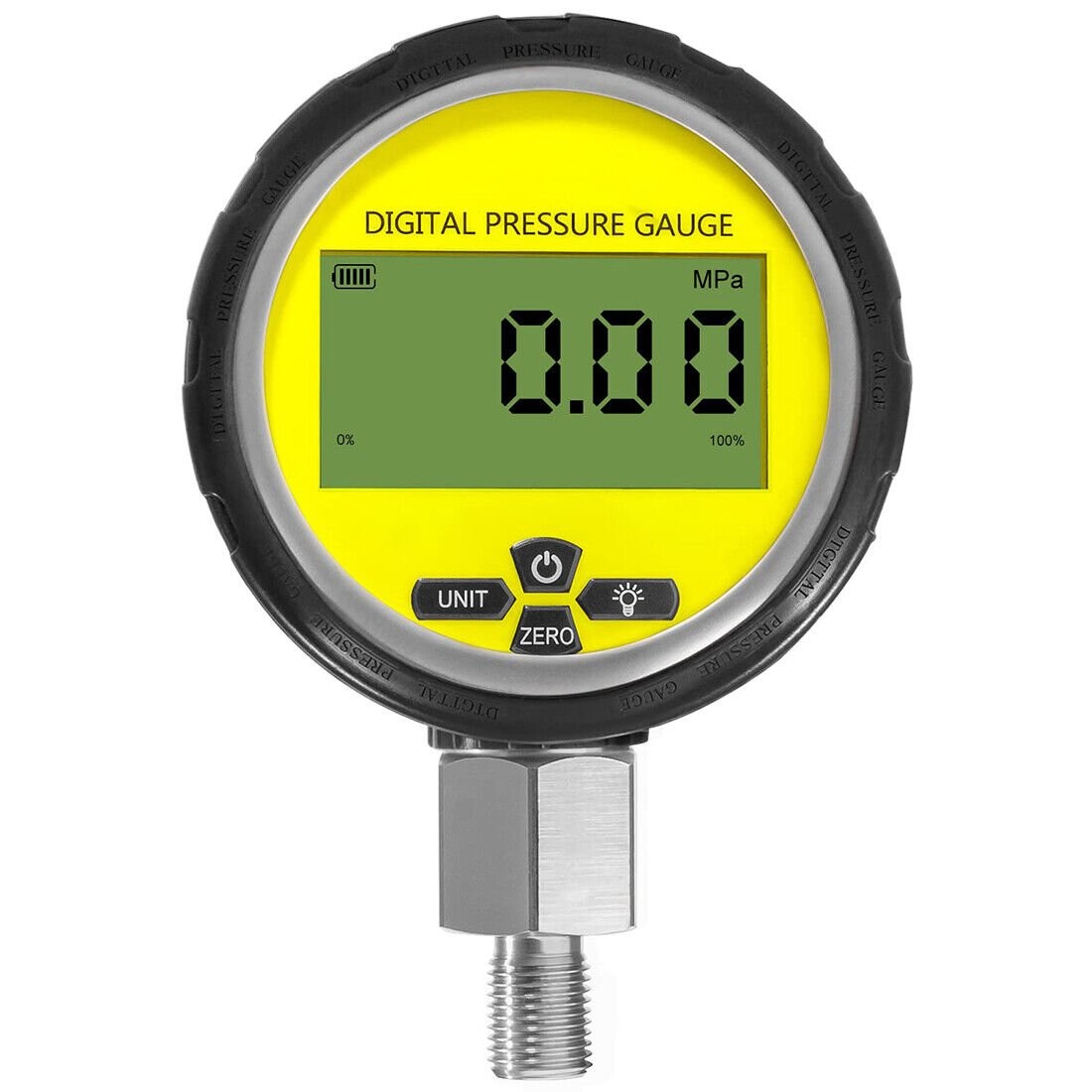 700BAR Digital Hydraulic Pressure Gauge Manometer 1/4″ NPT Connector 10000 PSI