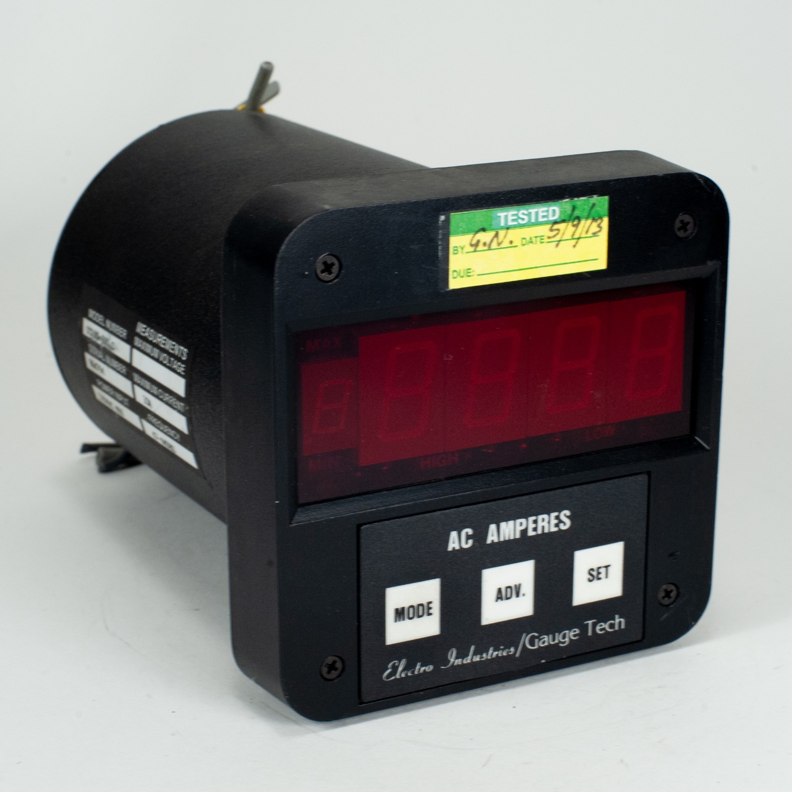Electro Industries / Gauge Tech DTAA5-600.0 Electric Power Meter
