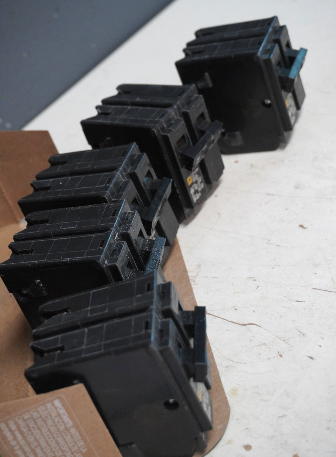 Square D Homeline 30 Amp 2-Pole Circuit Breaker(HOM230CP) 5 Pack