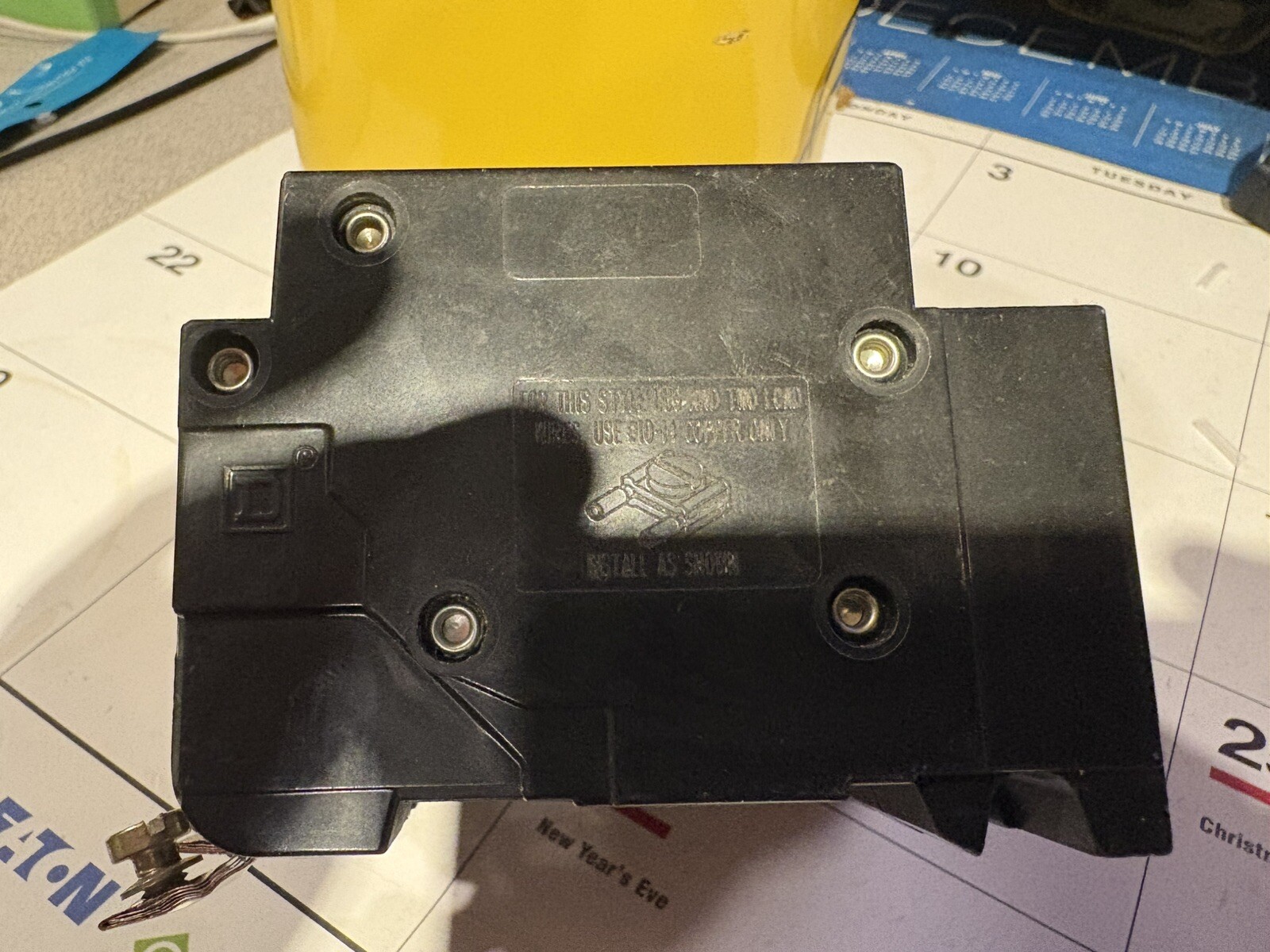 Square D EHB34030 3 Pole Circuit Breaker