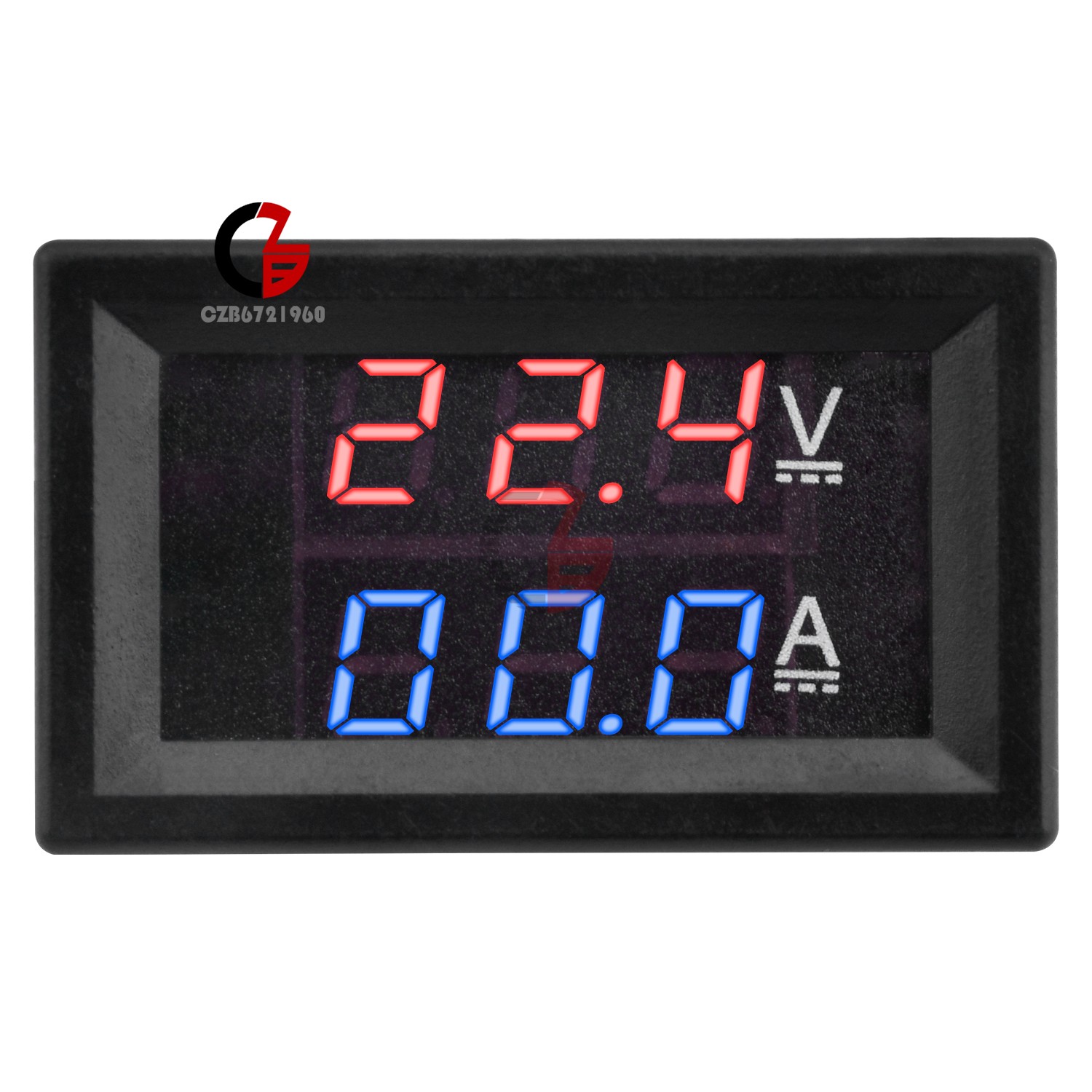 DC 100V/100A Voltmeter Ammeter Volt Amp Meter Voltage Current Tester with Shunt