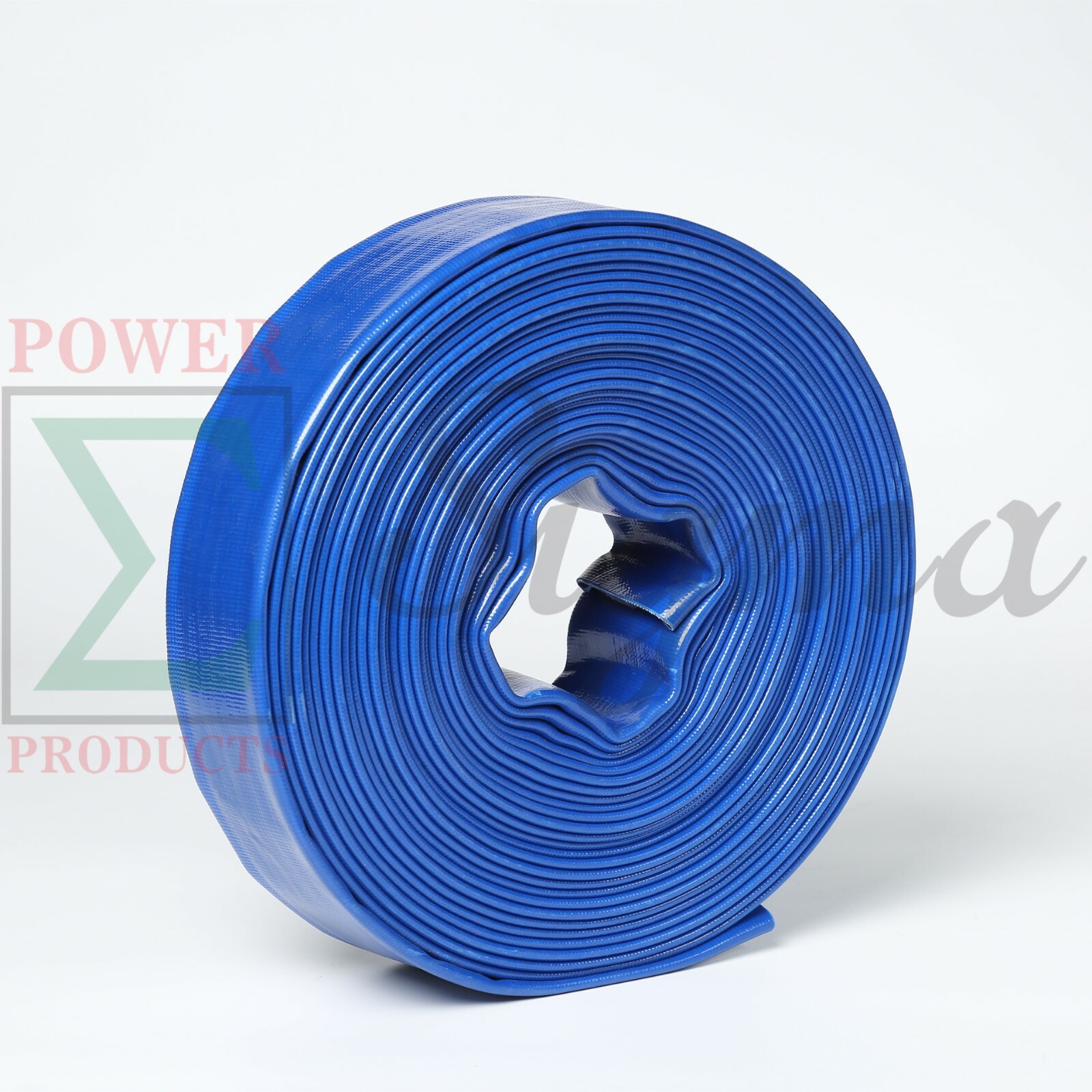 Sigma 1.5″ 1-1/2″ X 50′ Ft Feet Agricultural PVC Lay Flat Discharge Pump Hose