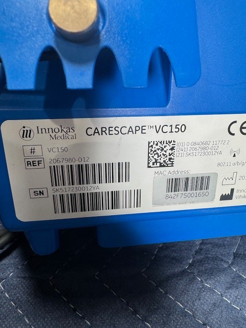 GE Carescape VC150 Vital Signs Monitor w/ Accessories (C293)