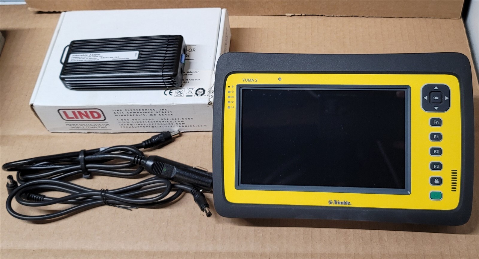 Trimble Yuma 2 Tablet Intel Atom N2600 1.60GHz 4GB Ram 128GB SSD
