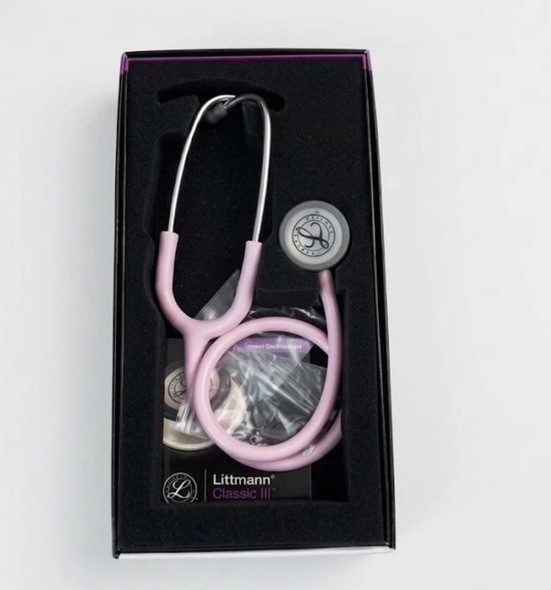 Pear Pink Classic III Cardiology Stethoscope OPENBOX Free Shipping