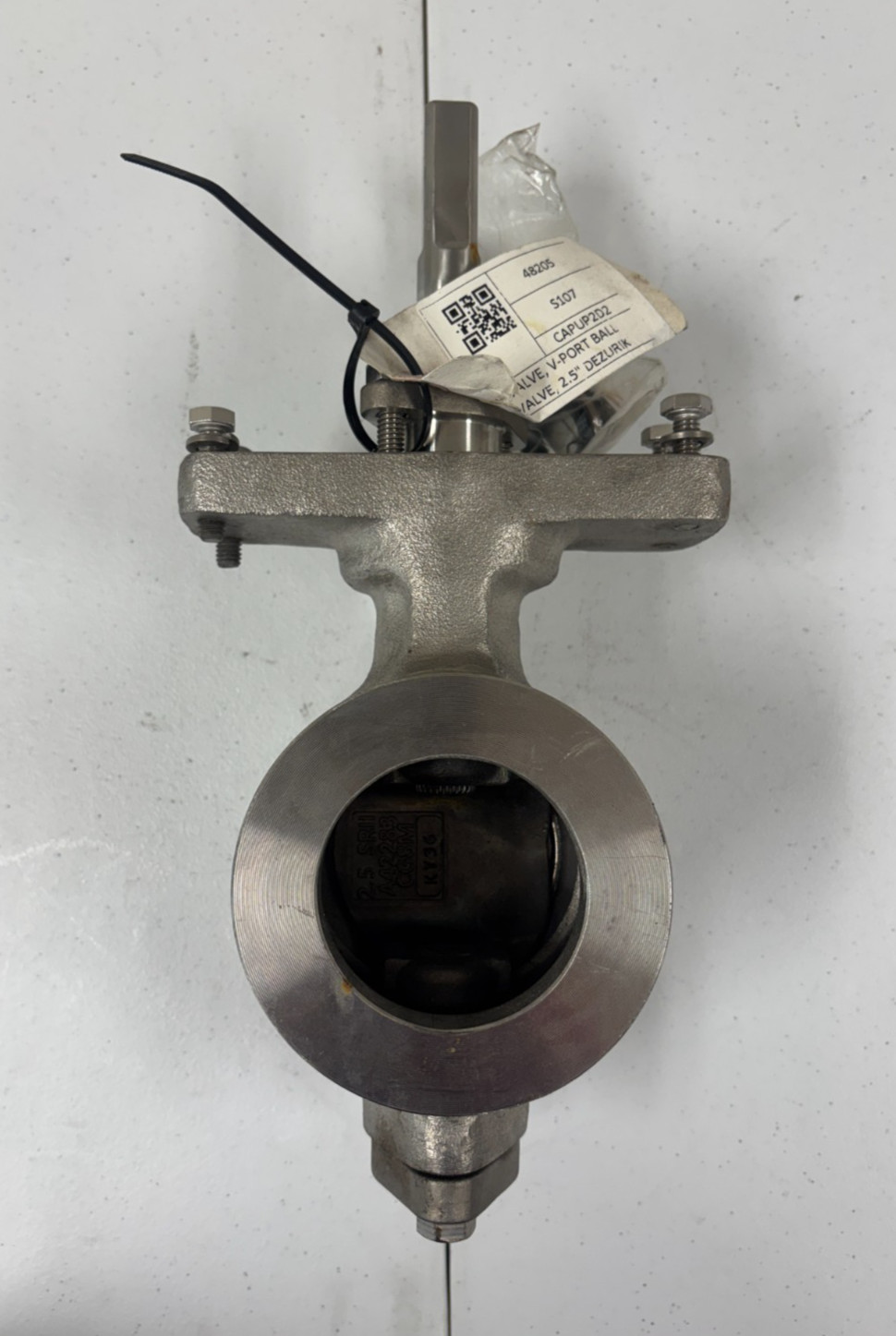 DeZURIK 2.5in CF8M Stainless V-Port Ball Valve ANSI 150 NEW