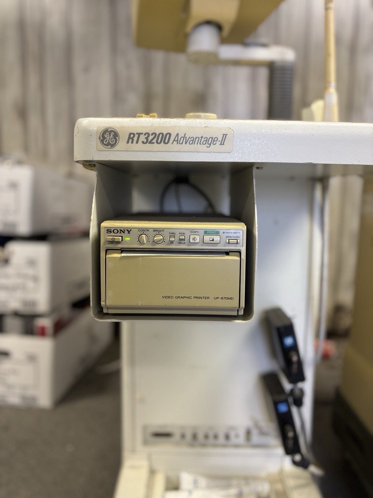 GE RT3200 Advantage II Ultrasound Machine